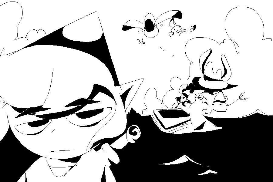 i'm definitely prouder of the pieces reblogged her versus my usual slop output